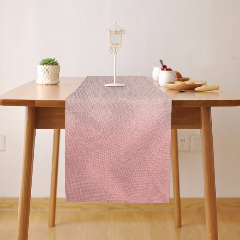 Ombre Pinks Decorative Runner, 72 Inch