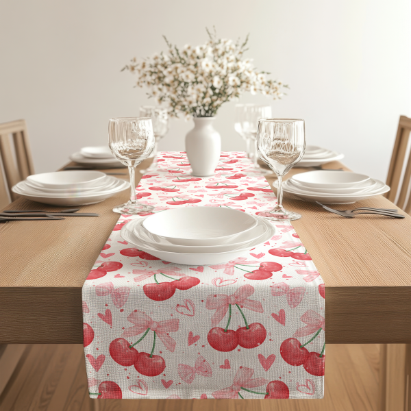 Coquette Cherries with Pink Runner